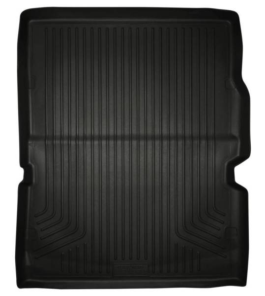 Husky Liners - Husky Liners 11-22 Dodge Durango WeatherBeater (Over Folded 3rd Row) Black Rear Cargo Liner - 20421