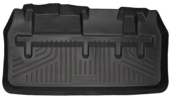 Husky Liners - Husky Liners 11-12 Toyota Sienna WeatherBeater Black Rear Cargo Liner (w/Man. Storing 3rd Row Seats) - 44041