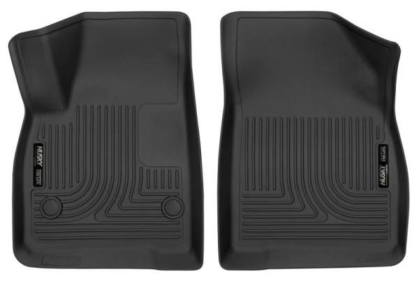 Husky Liners - Husky Liners 17-23 Cadillac XT5/17-23 GMC Acadia 2nd Row Bench X-Act Contour Black Front Floor Liner - 52251