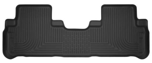 Husky Liners - Husky Liners 14-18 Toyota Highlander X-Act Contour Black Floor Liners (2nd Seat) - 52641