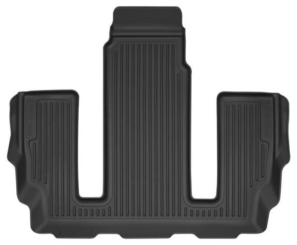 Husky Liners - Husky Liners 17-18 GMC Acadia (2nd Row Bucket Seats) X-Act Contour Black 3rd Seat Floor Liners - 52711