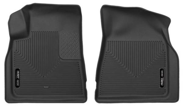 Husky Liners - Husky Liners 08-15 Buick Enclave / 07-15 GMC Acadia X-Act Contour Black Front Seat Floor Liners - 53141