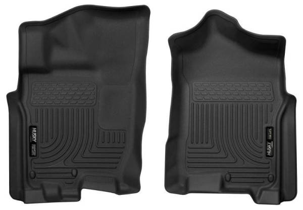 Husky Liners - Husky Liners 17-24 Nissan Titan Crew Cab/16-24 Titan XD Crew Cab X-Act Front Floor Liner Set Black - 55451