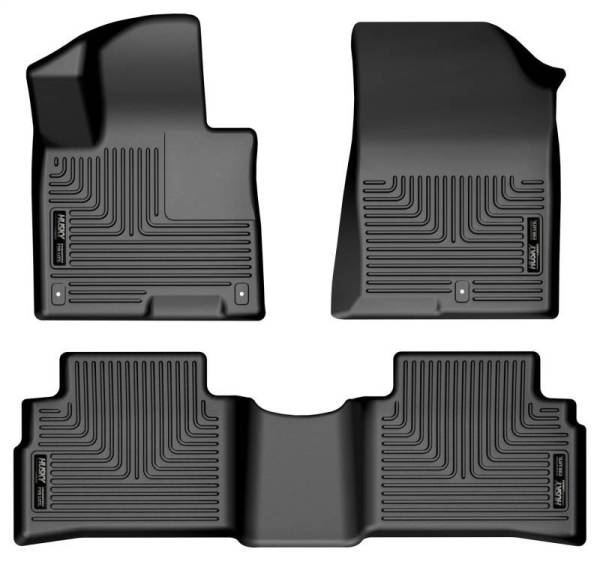 Husky Liners - Husky Liners 2023 Kia Sportage WeatherBeater Front & 2nd Seat Floor Liners - Black - 95221