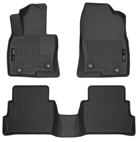 Husky Liners - Husky Liners 2017 Mazda CX-5 Weatherbeater Black Front & 2nd Seat Floor Liners - 95641