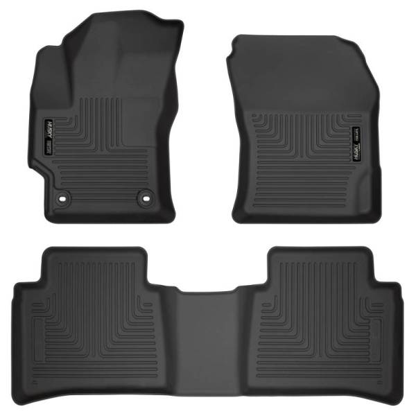 Husky Liners - Husky Liners 2020 Toyota Corolla Weatherbeater Black Front & 2nd Seat Floor Liners - 95751