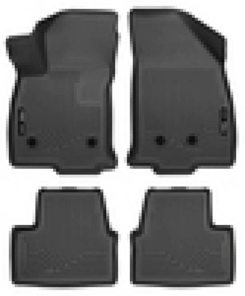 Husky Liners - Husky Liners 2016 Chevrolet Volt WeatherBeater Combo Black Floor Liners - 98281