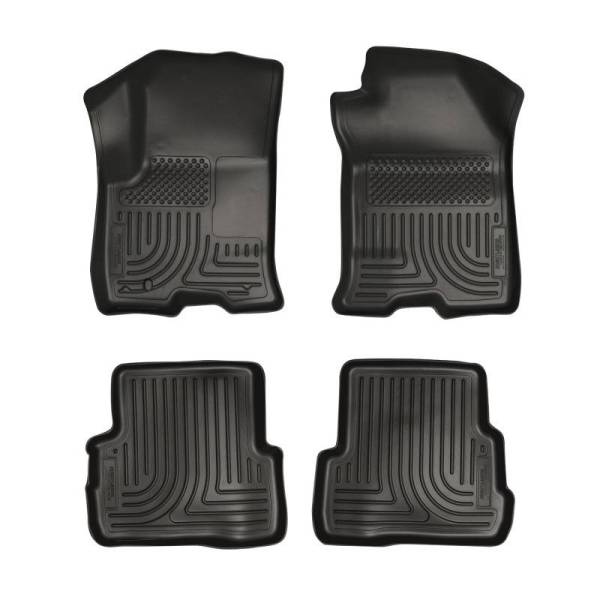 Husky Liners - Husky Liners 08-11 Ford Focus WeatherBeater Combo Black Floor Liners - 98311