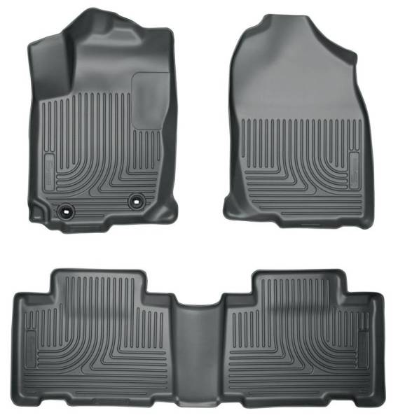 Husky Liners - Husky Liners 2013 Honda Accord WeatherBeater Black Front & 2nd Seat Floor Liners (4-Door Sedan Only) - 98481