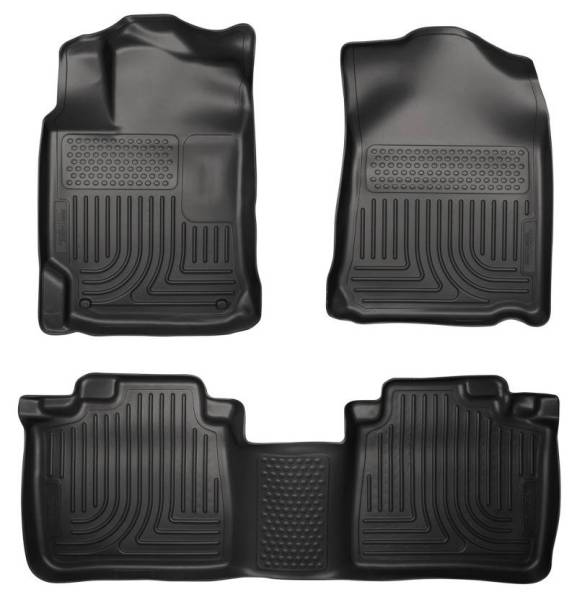 Husky Liners - Husky Liners 09-11 Toyota Venza WeatherBeater Combo Black Floor Liners - 98541