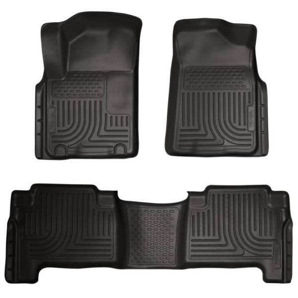 Husky Liners - Husky Liners 2011 Infiniti QX56 WeatherBeater Combo Black Floor Liners - 98611