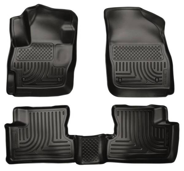 Husky Liners - Husky Liners 10-12 Mazda 3 WeatherBeater Combo Black Floor Liners - 98631