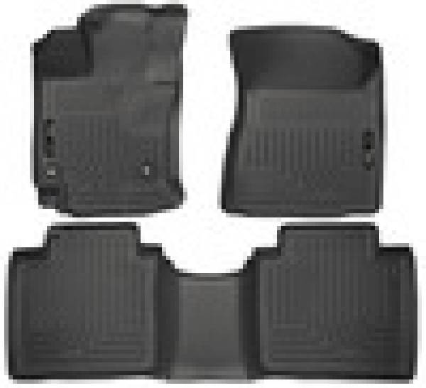 Husky Liners - Husky Liners 15 Toyota Venza WeatherBeater Front & Second Row Tan Floor Liners - 98661