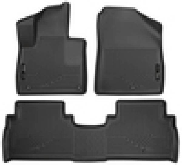 Husky Liners - Husky Liners 2016 Kia Sorento WeatherBeater Combo Black Floor Liners - 98691