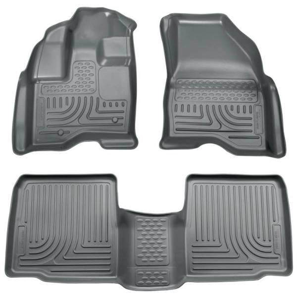 Husky Liners - Husky Liners 09-13 Lincoln MKS WeatherBeater Combo Black Floor Liners - 98731