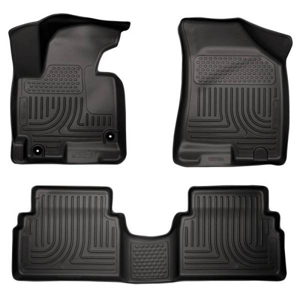 Husky Liners - Husky Liners 11-12 Hyundai Tucson WeatherBeater Combo Black Floor Liners - 98881