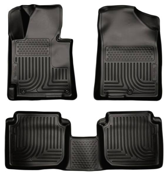 Husky Liners - Husky Liners 2011 Hyundai Elantra WeatherBeater Combo Black Floor Liners - 98891