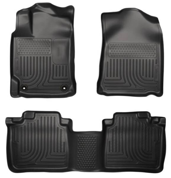 Husky Liners - Husky Liners 2012 Toyota Camry WeatherBeater Combo Black Floor Liners - 98901