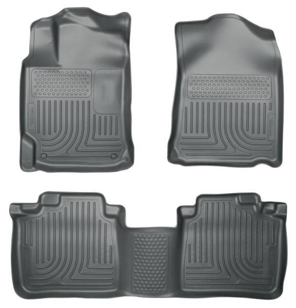 Husky Liners - Husky Liners 2012 Toyota Camry WeatherBeater Combo Gray Floor Liners - 98902