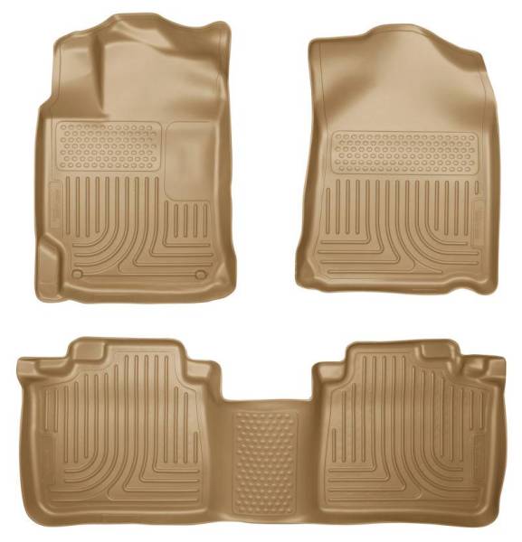 Husky Liners - Husky Liners 2012 Toyota Camry WeatherBeater Combo Tan Floor Liners - 98903