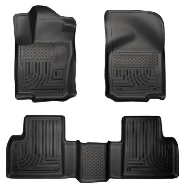 Husky Liners - Husky Liners 2012 Mercedes ML350 WeatherBeater Combo Black Floor Liners - 98981