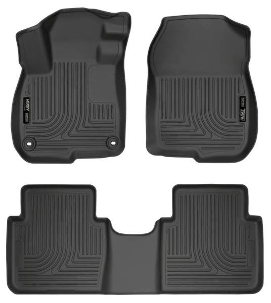 Husky Liners - Husky Liners 2017 Honda CR-V Weatherbeater Black Front & 2nd Seat Floor Liners - 99401