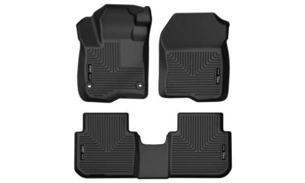 Husky Liners - Husky Liners 23-24 Honda CRV Weatherbeater Black Front & 2nd Seat Floor Liners - 99411