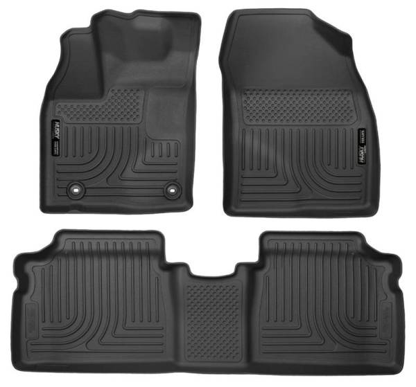 Husky Liners - Husky Liners 2015 Toyota Prius WeatherBeater Black Front & 2nd Seat Floor Liners - 99511