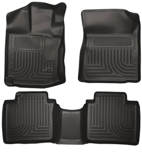 Husky Liners - Husky Liners 12-13 Toyota Venza WeatherBeater Black Front & 2nd Seat Floor Liners - 99541