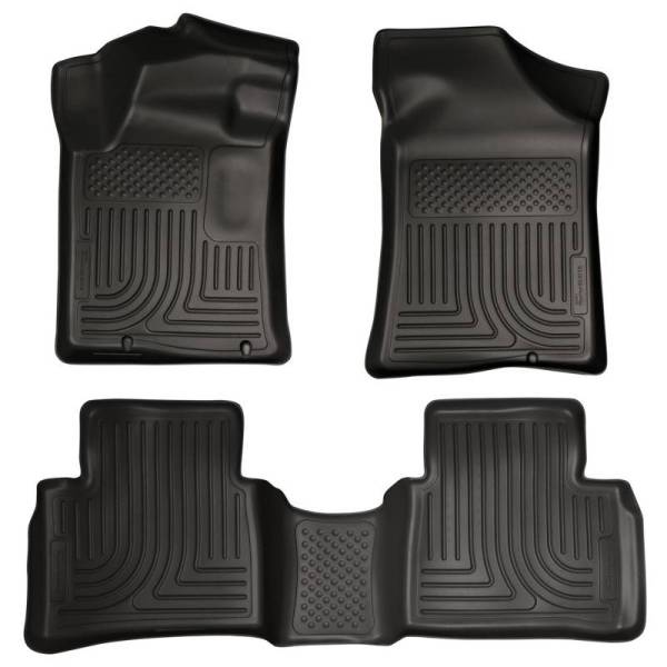 Husky Liners - Husky Liners 13 Nissan Altima Weatherbeater Black Front & 2nd Seat Floor Liners - 99641