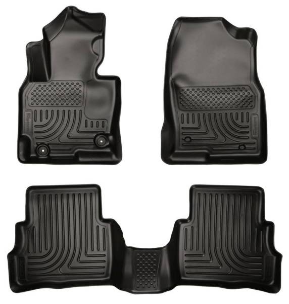 Husky Liners - Husky Liners 2013 Mazda CX-5 WeatherBeater Combo Black Floor Liners - 99731