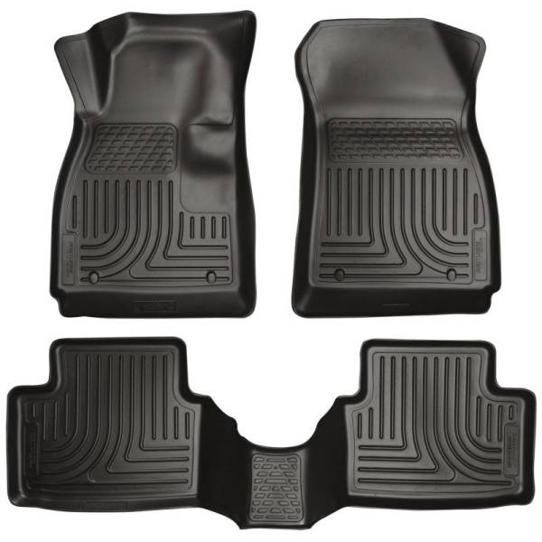 Husky Liners - Husky Liners 14 Mazda 6 Touring/Grand Touring/Sport Weatherbeater Black Front & 2nd Seat Floor Liner - 99791