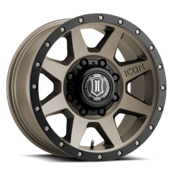 ICON - ICON Rebound 17x8.5 8x6.5 13mm Offset 5.25in BS 121.4mm Bore Bronze Wheel - 1817858052BR