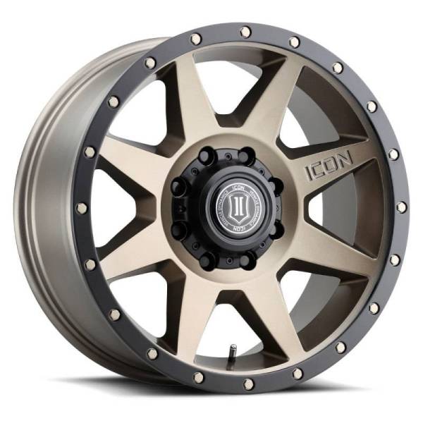 ICON - ICON Rebound 20x9 8x6.5in 12mm Offset 5.5in BS Bronze Wheel - 1820908055BR