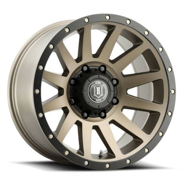 ICON - ICON Compression 20x10 8x6.5 -19mm Offset 4.75in BS 121.4mm Bore Bronze Wheel - 2020108047BR