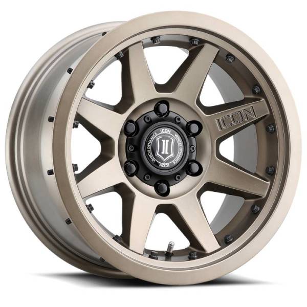 ICON - ICON Rebound Pro 17x8.5 6x5.5 25mm Offset 5.75in BS 95.1mm Bore Bronze Wheel - 21817859057BR