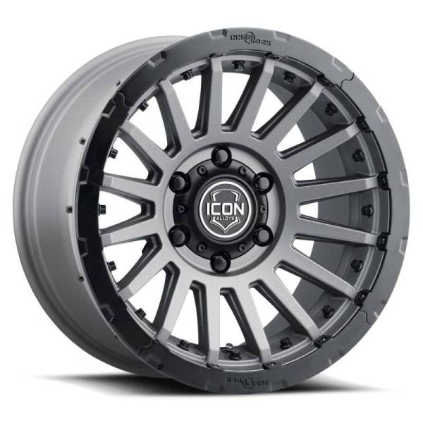 ICON - ICON Recon Pro 17x8.5 5 x 150 25mm Offset 5.75in BS Charcoal Wheel - 23617855557CH