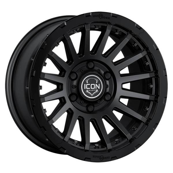 ICON - ICON Recon Pro 17x8.5 5 x 150 25mm Offset 5.75in BS Satin Black Wheel - 23617855557SB