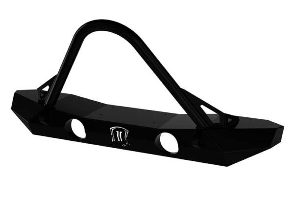 ICON - ICON 07-18 Jeep Wrangler JK Pro Series Mid Width Front Bumper w/Stinger/Tabs - 25236