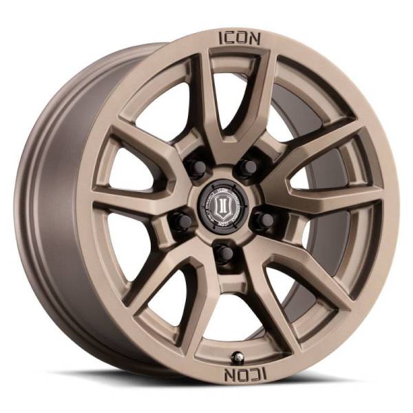 ICON - ICON Vector 5 17x8.5 5x150 25mm Offset 5.75in BS 110.1mm Bore Bronze Wheel - 2617855557BR