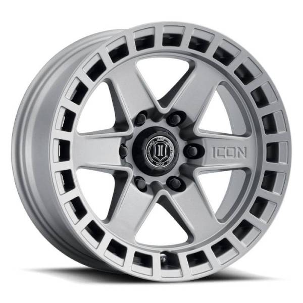 ICON - ICON Raider 17x8.5 6x135 6mm Offset 5in BS Titanium Wheel - 3417856350TT