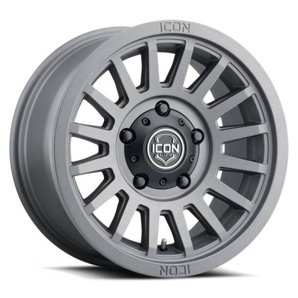 ICON - ICON Recon SLX 17x8.5 5x150 25mm Offset 5.75in BS 110.1mm Bore Charcoal Wheel - 3617855557CH