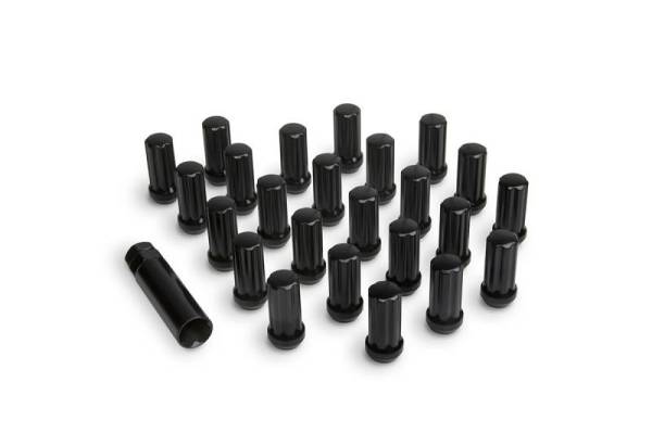 ICON - ICON Alloys Lug Nut Kit Black - 14x1.5 - 24 Lug Nuts w/ Key - 89141524B