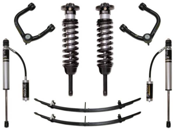 ICON - ICON 05-15 Toyota Tacoma 0-3.5in/2016+ Toyota Tacoma 0-2.75in Stg 3 Suspension System w/Tubular Uca - K53003T