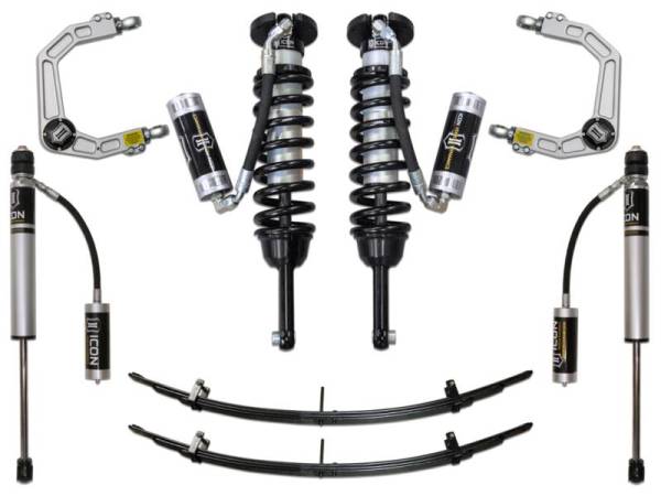 ICON - ICON 05-15 Toyota Tacoma 0-3.5in/2016+ Toyota Tacoma 0-2.75in Stg 4 Suspension System w/Billet Uca - K53004