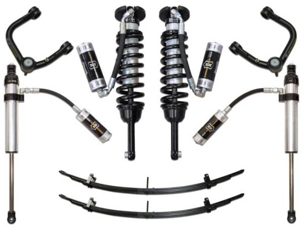 ICON - ICON 05-15 Toyota Tacoma 0-3.5in/2016+ Toyota Tacoma 0-2.75in Stg 5 Suspension System w/Tubular Uca - K53005T