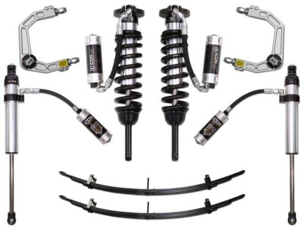 ICON - ICON 05-15 Toyota Tacoma 0-3.5in/2016+ Toyota Tacoma 0-2.75in Stg 6 Suspension System w/Billet Uca - K53006