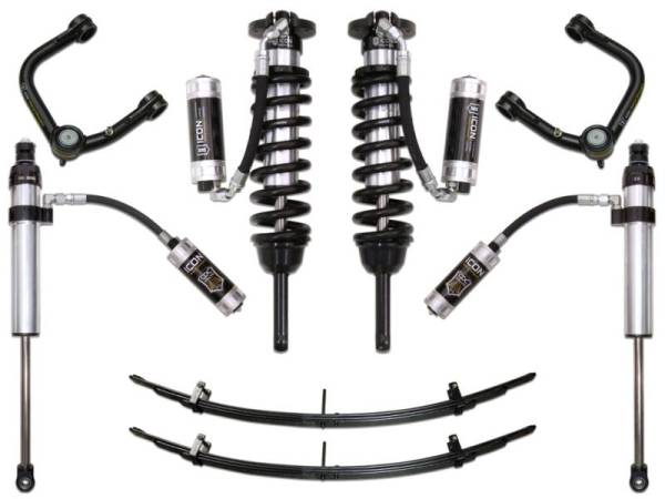 ICON - ICON 05-15 Toyota Tacoma 0-3.5in/2016+ Toyota Tacoma 0-2.75in Stg 6 Suspension System w/Tubular Uca - K53006T