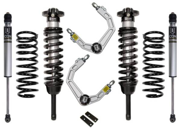 ICON - ICON 03-09 Toyota 4Runner/FJ 0-3.5in Stage 2 Suspension System w/Billet Uca - K53052