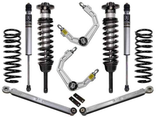 ICON - ICON 03-09 Toyota 4Runner/FJ 0-3.5in Stage 3 Suspension System w/Billet Uca - K53053